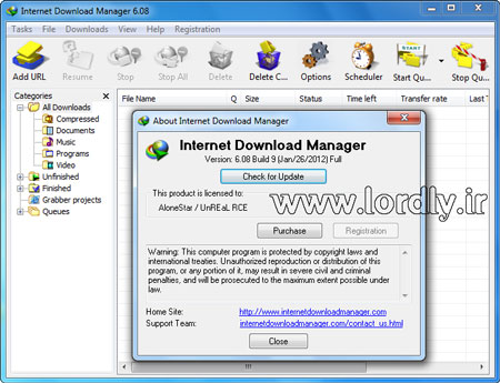 دانلودهInternet Download Manager 6.08 Build 8 Final