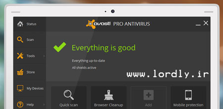 Avast! PRO Antivirus 8.0.1482.45-انتی ویروس اواست